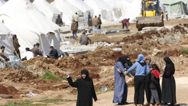 Kam pengungsi Reyhanli di Turki