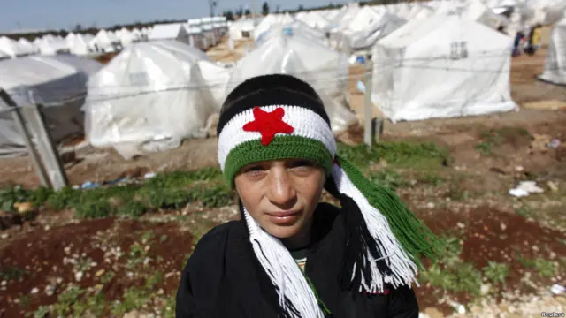 Mohammad di kam pengungsi Reyhanli