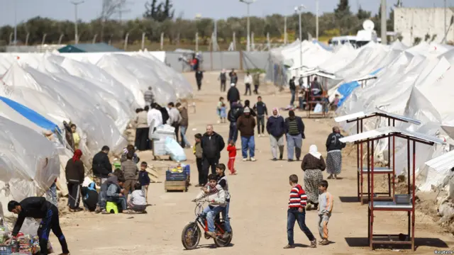 Kam pengungsi Reyhanli di Turki