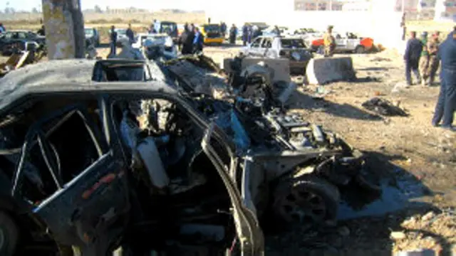 تفجير في العراق (ارشيف)