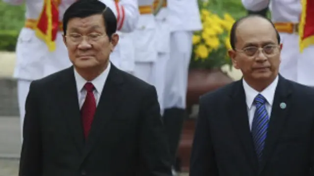 Chủ tịch Trương Tấn Sang và Tổng thống Thein Sein