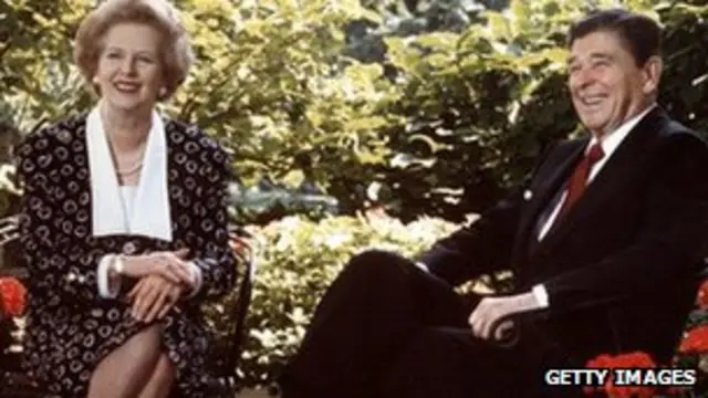 撒切尔与是里根（1987）