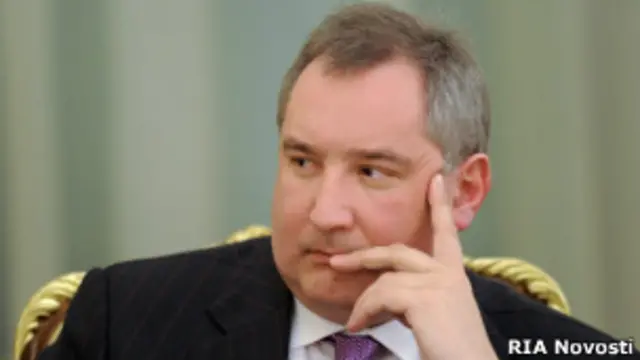 Дмитрий Рогозин на конференции в правительстве