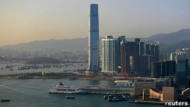 香港金融商业区