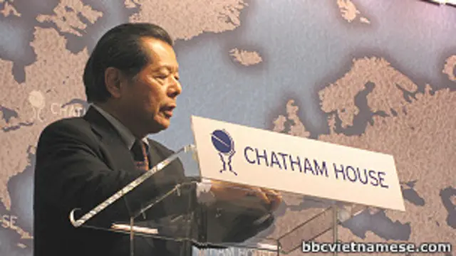 Ông Funabashi là cựu Tổng biên tập Asahi Shimbun.