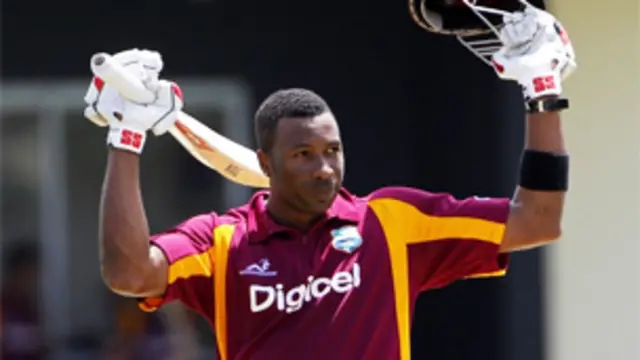 पोलार्ड मैन ऑफ द मैच चुने गए