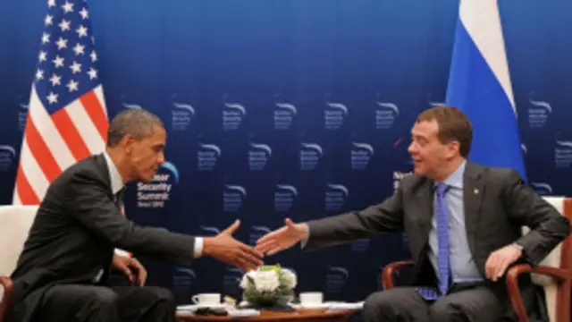 اوباما او مدویدیف