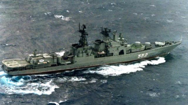 Chiến hạm Đô đốc Tributs của Nga thăm Việt Nam hồi 2012 - hình minh họa