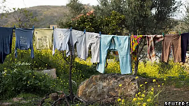 A washing line