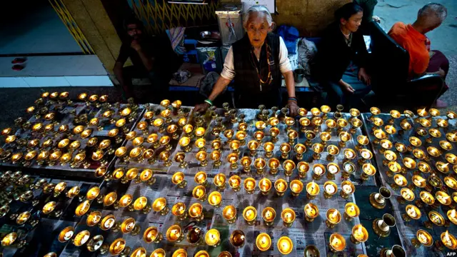 تبتیوں کا مظاہرہ