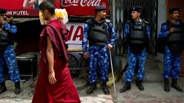 تبتیوں کا مظاہرہ