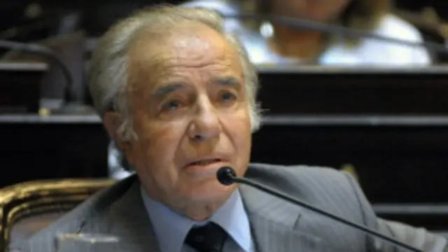 Carlos Menem | Foto: AFP (arquivo)