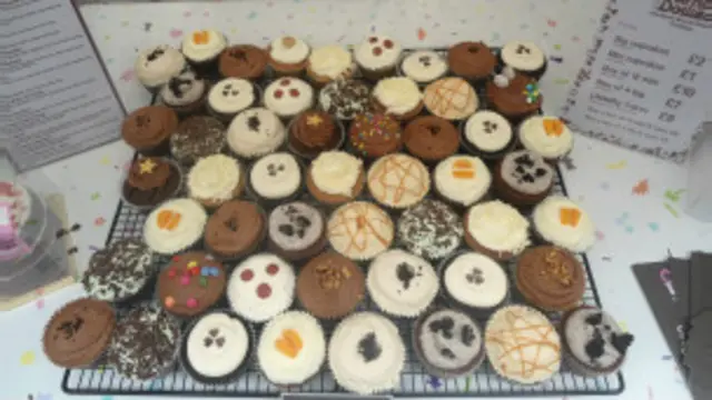 巧克力杯子蛋糕