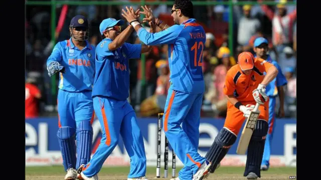 भारत का चौथा मैच हॉलैंड के विरूद्ध था. टॉस जीतकर पहले बैटिंग करनेवाला हॉलैंड 189 पर ऑल आउट हो गया. 