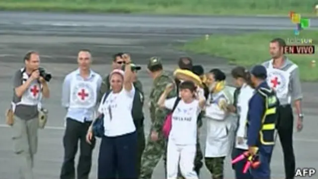 Llegada de los uniformados a Villavicencio