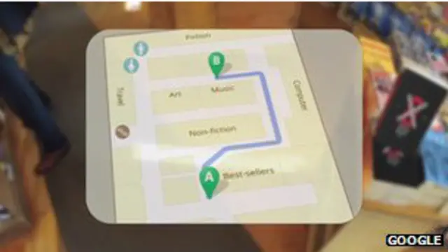 गूगल के चश्मे से दुकान में रखी चीजों की भी जानकारी मिल सकेगी. 