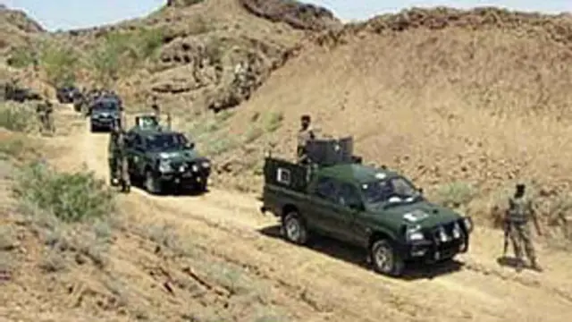 فرنٹیئر کور بلوچستان کے ترجمان کے بیان مطابق یہ کارروائی ضلع قلات کے پہاڑی علاقے پاردو میں کی گئی