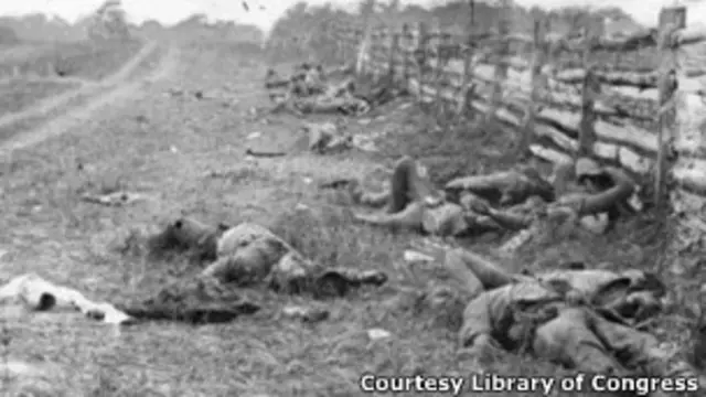 batalla de siete dias guerra civil