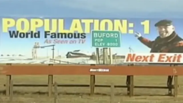 امریکی ریاست وائومِنگ کے بفرڈ نامی اس قصبے کی آبادی صرف ایک شخص پر مشتمل ہے۔