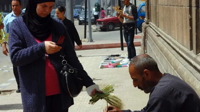 احتفال المسيحيين بمصر