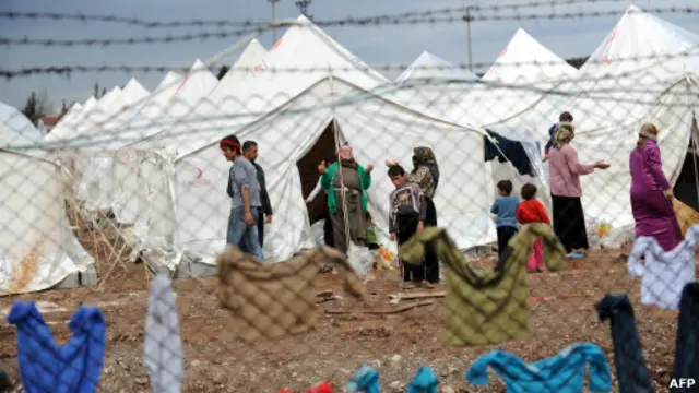 Pengungsi Suriah di Turki.