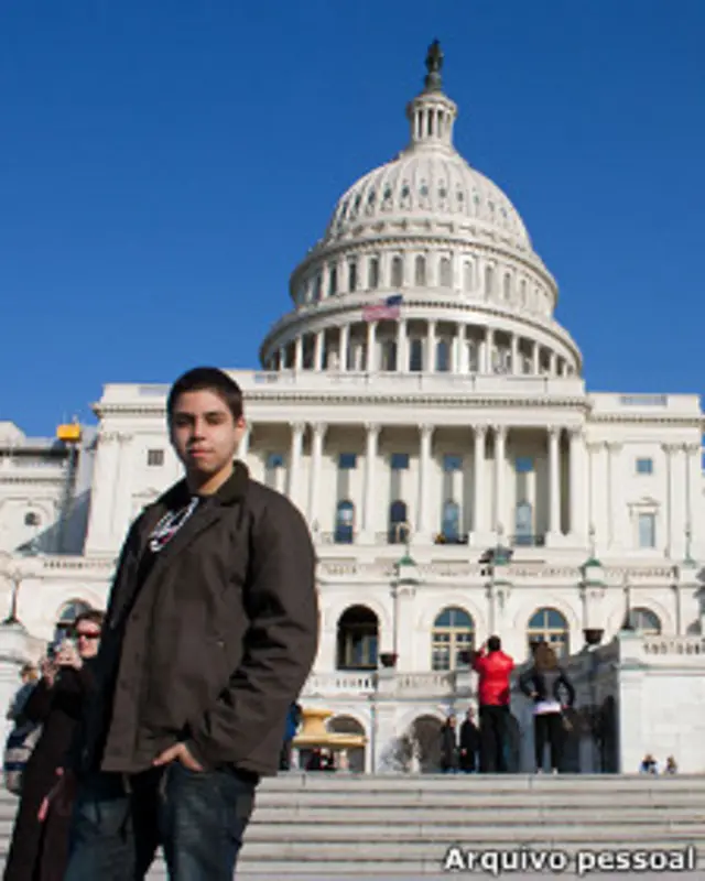 Guilherme Cruzatto em Washington D.C.