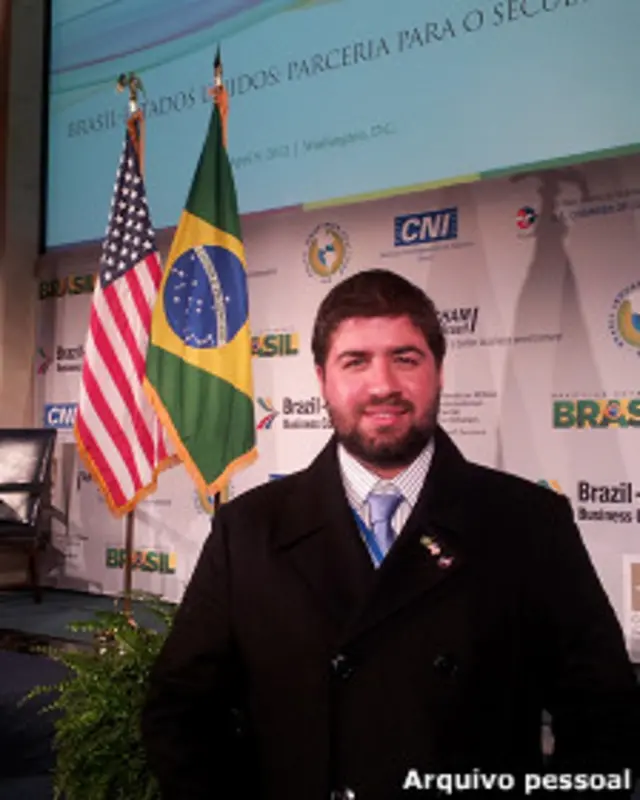 Tito Fideles na Câmara de Comércio Brasil-EUA em Washington D.C.