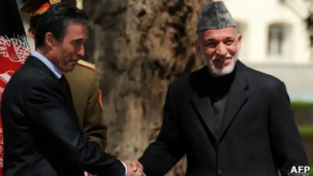 غونډه کې ښاغلي راسموسن ټینګار وکړ چې د ناټو غړي به تر ۲۰۱۴ کال وروسته هم له افغانستان سره خپلو همکاریو ته دوام ورکوي.
