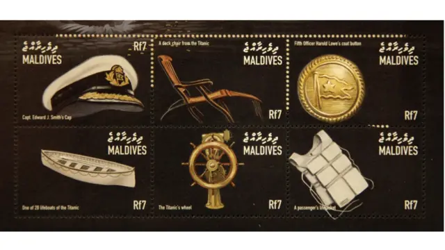 马尔代夫纪念邮票