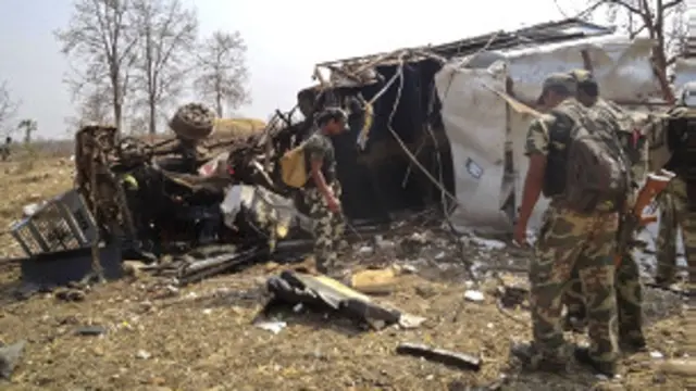 नक्सल इलाके 