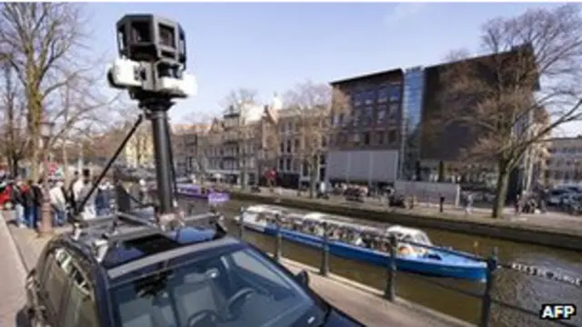 Carro do Street View (AFP)