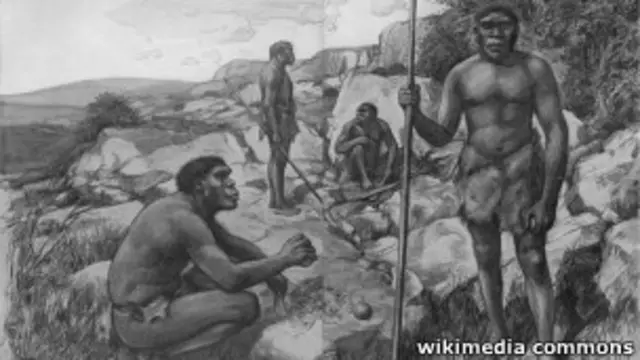 Homem neandertal (Wikimedia Commons)