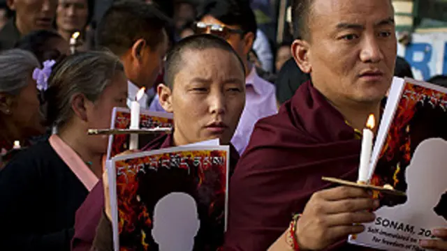 self immolation, tibet