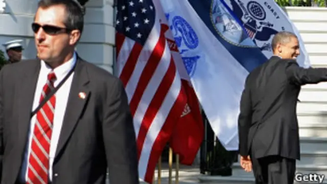 عنصر من حماية اوباما 