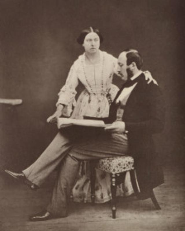 Виктория и Альберт в первые годы брака