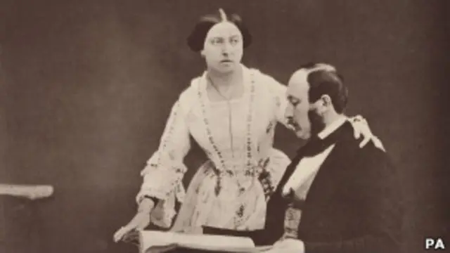 維多利亞女王與丈夫阿爾伯特親王