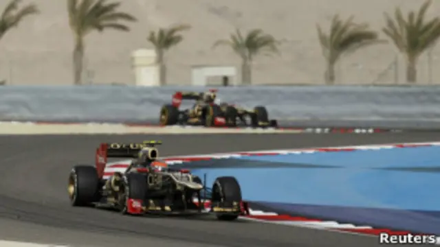 يسمح نظام الاضاءة الجديد في حلبة البحرين بالنقل التلفزيوني فائق الجودة