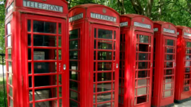 Cabines telefônicas