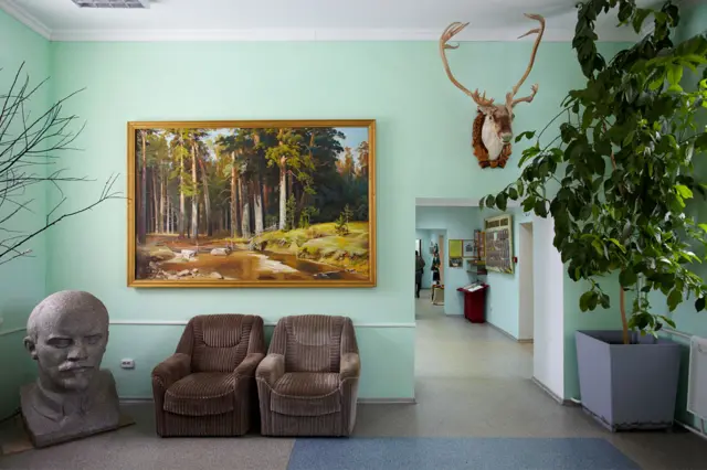 Холл районного краеведческого музея