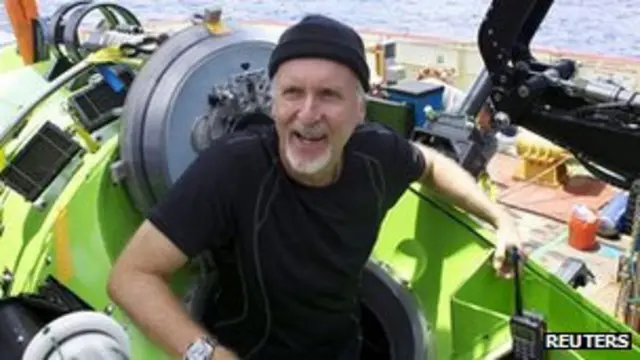 James Cameron, que mergulhou nas Fossas Marianas recentemente (Reuters)