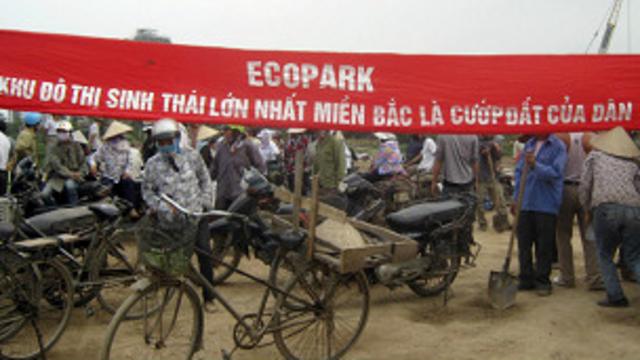 Vụ xung đột đất đai ở Văn Giang, Hưng Yên