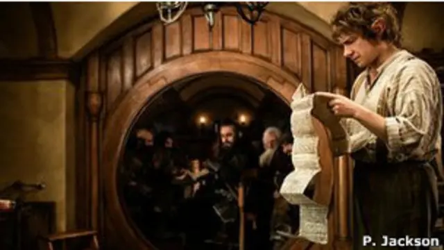 кадр из фильма "Хоббит"