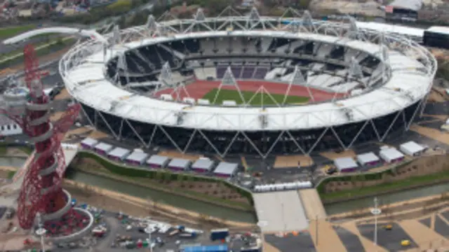 Estadio Olímpico de Londres.