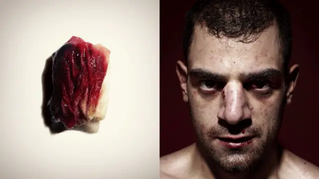 عکس از پالمر و پاول،‌ برنده بخش حرفه ای،‌ ورزش. "ورزش رزمی آزاد یک ورزش فول کانتکت است که امروز از رشد زیادی برخوردار است."