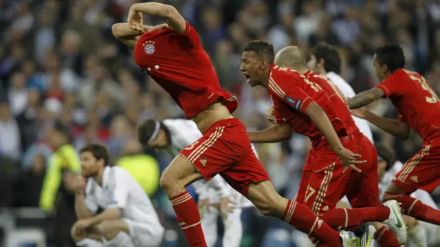 په پنځمه پيناتۍ کې ريال مادريد گول ونه کړ او ميونيخ په گول کولو د مۍ د ١٩ مې نېټې پايلوبې ته ځان ورساوۀ.