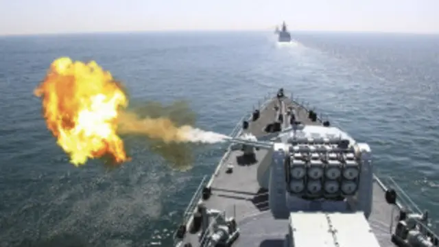 Trung Quốc tập trận (ảnh minh họa)