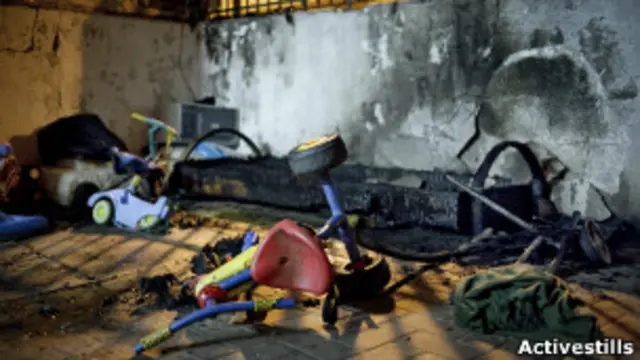 Creche incendiada em Israel | Foto: Activestills