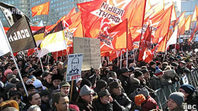 Митинги в Москве