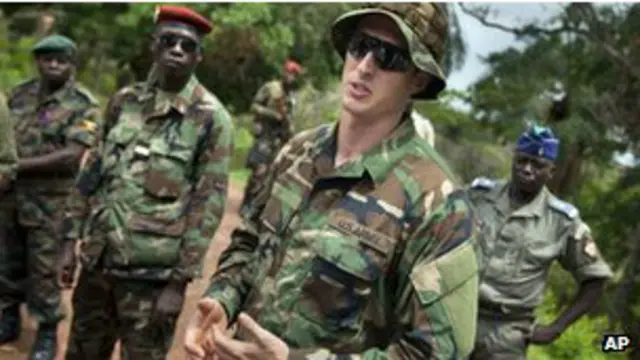 Majeshi ya Marekani yanayoshauri wanajeshi wa Uganda katika msako dhidi ya Kony