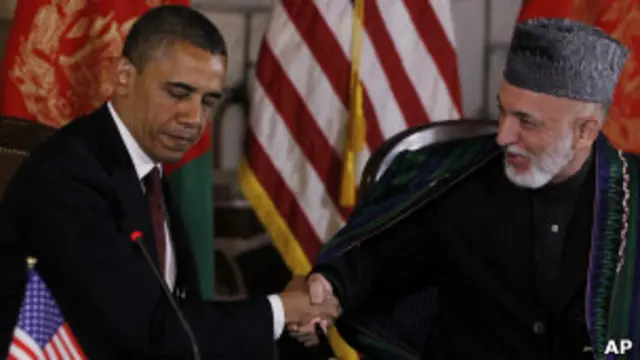 وباما وكرزاي